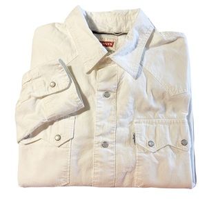 Levi’s Western Pearl Snap Men’s Shirt M
